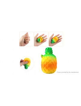 7cm Pineapple Charms Squishy Fruit Phone Bag Keychain Decoration (2-Pack)